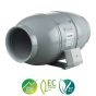 Blauberg ISO-MIX EC Acoustic Mixed Flow In-line Fan with EC Motor - 100mm