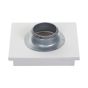 Square Framless Wall Vent-125mm Dia