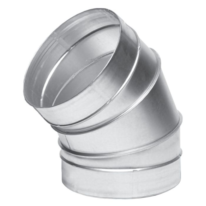 Blauberg 45 Degree Ventilation Ducting Metal Bend